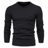 Herrenpullover, Pullover, runder Kragen, Pullove, einfarbig, Winter, klassisch, Sweatshirt, warm, Herrenmode, Alltagskleidung