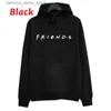 Men's Hoodies Sweatshirts Hot USA Tv Show Friends Hoodie Printing Letters Friends Hooded Casual Long-sleeve Sweatshirt Loose Pullover Coats Q231204