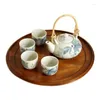 Set da tè in ceramica squisita teiera bollitori tazza da tè in porcellana set cinese bicchieri da cerimonia