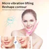 Dispositivos de cuidados faciais Microcurrent Roller Massager Vibração Eye Massage V Double Chin Removedor Levantando Body Sculpting Beauty 231204