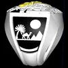 New arrival amazing classic Shriner Masonic championship ring with velvet ring box and express 279V