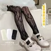 Kindersocken Kinderstrümpfe Rose Lolita Seidenstrumpfhose für Kinder Elastische Netzmädchen Ballettstrumpfhose Blume Teenager Bottom Baby Panty R231204