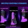 Vibratori regolabili vibranti maschi maschile addestratore del pene massager glande stimolatore cazzo toccando giocattoli sessuali per uomini piacere 231204