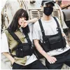 Saco de peito tático funcional para homens mulheres moda bala hip hop colete streetwear saco pacote cintura airsoft cs equipamento peito saco engrenagem t2266y