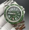 U1 top aaa luxurio bretiling dial verde observa o patrimônio da herança superocean automática relógio de couro com cinta de couro clop masculino de punho de trabalho completo