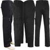 Men's Pants Hirigin 2023 Men Cargo ArmyGreen Big Pocket Decoration Casual Trousers Easy Wash Male Autumn Fashion Plus Size
