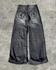 Мужские джинсы US Star Diamond Y2K Street Fashion Брендовые свободные широкие брюки в стиле ретро 231202