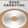 Multifunzionale Per Uso Domestico In Ceramica Argilla Finitura Antiaderente Pentola A Bassa Pressione Padella Piatta In Acciaio Inossidabile Fornello A Gas Fornello A Induzione Universale