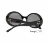 Franse luxe zonnebril Polariserende lens ontwerper Dames Heren 6499 Premium bril met rond montuur Dames Brilmontuur Vintage zonnebril