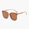 Солнцезащитные очки Tiktok Oversize в квадратной оправе для мужчин и женщин за рулем UV400 оптом