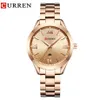 CURREN Gouden Horloge Vrouwen Horloges Dames 9007 Staal vrouwen Armband Horloges Vrouwelijke Klok Relogio Feminino Montre Femme CX20072269b