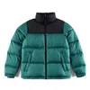 jaqueta puffer homem jaqueta de grife gola patchwork longo padrão outono e inverno roupas com logotipo jaquetas casal engrossado casacos quentes pão