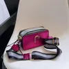 Women's Bag Autumn Color Contrasting Single Shoulder Crossbody Bag Fashion Wide Shoulder Strap For Women