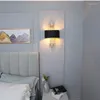 Wandlampen Postmodern Licht Luxe Zwart Woonkamer Achtergrond Slaapkamer Nachtkastje Modern Eenvoudig Gang