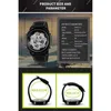 Wristwatches Sport Watch For Men Fashion Outdoor Multifunction Watches Alarm Clock Shockproof Waterproof Digital Fitness Reloj Hombre