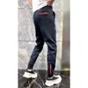 2024 Magic Tie Casual Pants Bundle Cuff ASAP ROCKY Pant Black Solid Color Sweatpants Fashion Men Retro Pants Top Quality