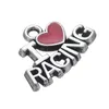 Nieuwe Mode Gemakkelijk te diy 20 stks veel I Love Racing sportieve boodschap Charme sieraden maken geschikt voor ketting of bracelet256j