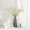 Decorative Flowers Simulation Cranberry Fake Home Decor Berries Christmas Wedding Party Table Decoration DIY Artificial Blueberry Branches