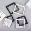 Jewelry Pouches PE Film Box Square Transparent Anti Oxidation Packaging Earrings Necklaces Ring Storage For Women'S Gift Display