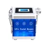 Hydrodermabrasion portable 7 en 1 de premier ordre Aqua Oxygen Jet Rajeunissement de la peau Hydratant Bio Cicatrice d'acné Instrument exfoliant réparateur avec 3 poignées LED PDT