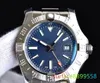 Super Ocean Mechanical Watch Men Fashion Blue Dial Blackbird 자동 스위스 시계 회전식 베젤 Superocean Avenger 고무 신사 스포츠 손목 시계 BL