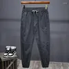 Men's Pants Spring Men Drawstring Jogger Harem Cargo Hip Hop Streetwear Harajuku Sweatpants Casual Fashion Tactical Trousers Plus Size