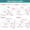 Chair Covers Jacquard Recliner Sofa Cover Elastic Protector Lazy Boy Relax Armchair Couch Stretch Slipcovers For Home Decor 231202