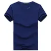 Men's Suits B6307 Simple Creative Design Line Solid Color Cotton T Shirts Arrival Style Short Sleeve Men T-shirt Plus Size