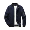 Men's Jackets KOODAO For Men Casual Fashion Coat Polyester Spring And Autumn Black/Blue/Green/Khaki