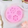Baking Moulds 3D Silicone Chrysanthemum Sunflower Flowers Chocolate Party Cake Decoration DIY Tools Fondant Mold for Kitchen 231202