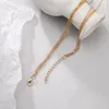 Collier ras du cou avec pendentif en barre métallique concis, breloque géométrique, bohème multicouche doré, bijoux pour femmes, prix de gros, 2023