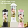 Mélangeur portable, mélangeur pour shakes et smoothies, mélangeurs de taille personnelle, avec mélangeur de jus de fruits rechargeable par USB, presse-agrumes électrique, appareils de cuisine