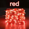 Party Decoration LED String Lights USB Silver Thread Garland Fairy Outdoor Waterproof for Christmas Wedding Home Room Decorations