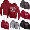 Herr colosseum grädde Oklahoma Sooners hoodie Lace Up Pullover Anpassa valfritt namn eller nummer Black White Women Youth All Stitched Top Blue