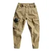 Men's Pants Casual Training Slacks Deep Crotch Unique Design Ankle-Length Mid-Waist Men Sports