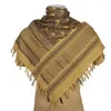 Bandanas Army Militaire tactische Keffiyeh Shemagh Arabische sjaal sjaal nek dekking hoofd wrap katoen winter sjaals bandana