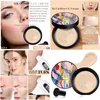 Ansiktspulver CC Cream Foundation Mushroom Cushion Beauty Natural Concealer Liquid BB för Drop Delivery Health Makeup DHLQG