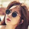 Sunglasses 2023 Fashion Retro Women Glasses Korean Trend Gold-rimmed Round Polarized Anti-ultraviolet Goggles UV400