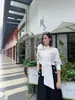 Women's Blouses Shirts elegant white shirts 2022 women's fashion lace long sleeve tops casual blouse summer party tunic solid women's blouses HKD231204