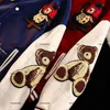 Men's Jackets American Street Flocking Embroidered Clown Baseball Uniform Y2K Retro Hong Kong Fashion Casual Couple Jacket For Men And Women 231204