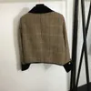 Chaqueta de mujer traje abrigo de manga larga vestido de lana abrigo tops invierno otoño moda ropa de diseñador casual marca blazer jumper Dec 02