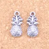 80 pcs Antique Argent Plaqué Bronze Plaqué double face ananas Charms Pendentif DIY Collier Bracelet Bracelet Résultats 19 9mm244y