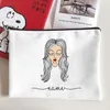 Articoli per feste Borsa per cosmetici con nome personalizzato Borsa per cosmetici Borsa da donna Borsa per trucco Borsa da toilette da sposa Regalo per damigella d'onore