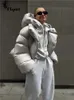 女性用ジャケット2023冬の濃厚な暖かい女性のためのファッションフード付き綿パッドショートジャケット女性ルーズハイストリートソリッドアウトウェアT231204