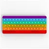 Outros suprimentos festivos para festas Teclado de computador Empurre bolhas Brinquedos Celular Correias Adt Relief Dedo Pet Games Pad Colorf Math Numbe Dh7Rr