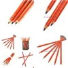 Brwi Enhancers Party Queen Professional ołówek ciemny naturalny brąz popiołu szary 3 kolory upuść dostawa zdrowia makijaż urody dhgmp