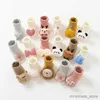 Kids Socks Baby socks spring and autumn non-slip floor socks newborn baby socks in the tube cartoon 3D doll toddler socks 0-24 months R231204