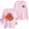 Herrtröjor tröjor Detta är inte en vattenmelon palestina samling tröja man kvinna harajuku hip hop länge ärm överdimensionerade hoodie fans gåva 231204