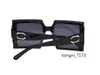 フランスの新しい豪華なサングラス偏光レンズデザイナーレディースレディースメン6158品質の正方形のフレームグラスレディースメガネフレームビンテージサングラス