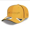 2023 New F1 Team Racing Cap Formula 1 Driver Dovers Baseball Cap Race Men's Cap Cap Cap Summer Fashion Sports Sun Hat Usisex